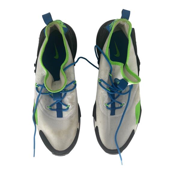 Nike Air Huarache Drift Shoes Mens Size 13 White Blue AH7334-102 Sneakers - Picture 7 of 12